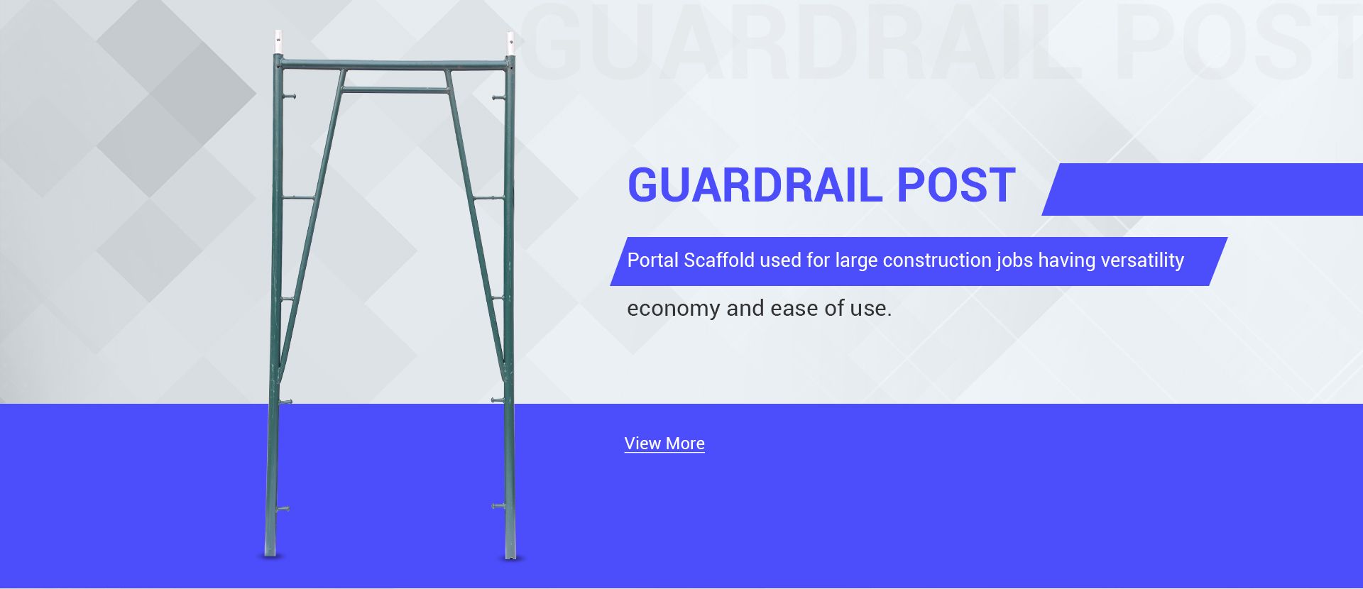 Guardrail Post