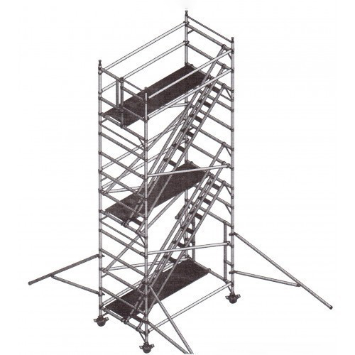 Scaffolds for Access Staircase