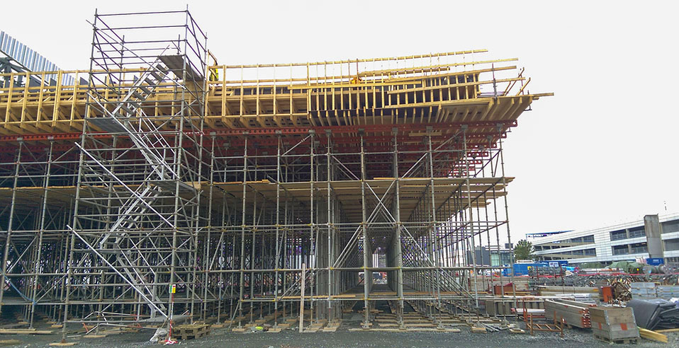 Scaffolds for Access Staircase