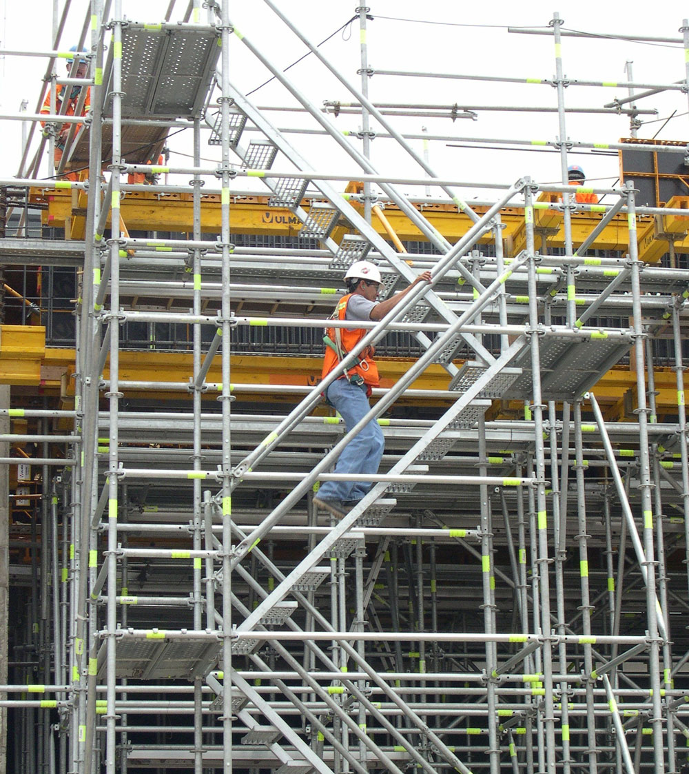 Scaffolds for Access Staircase