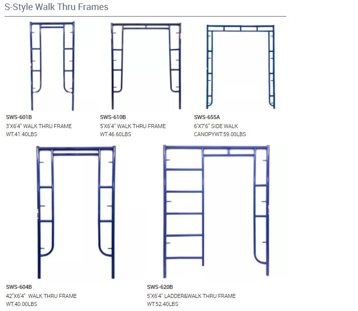 Frame Scaffolding