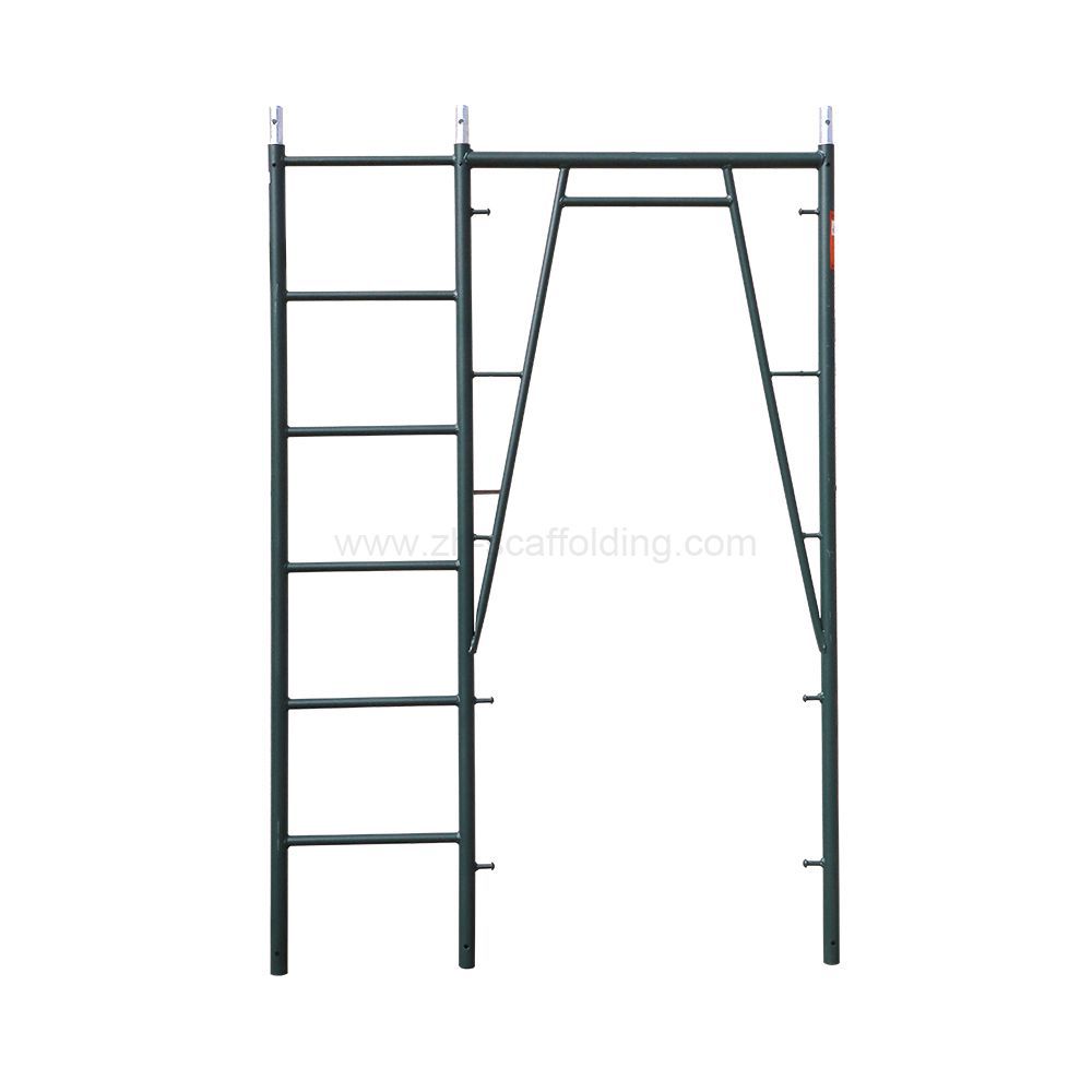 Scaffold with Ladder