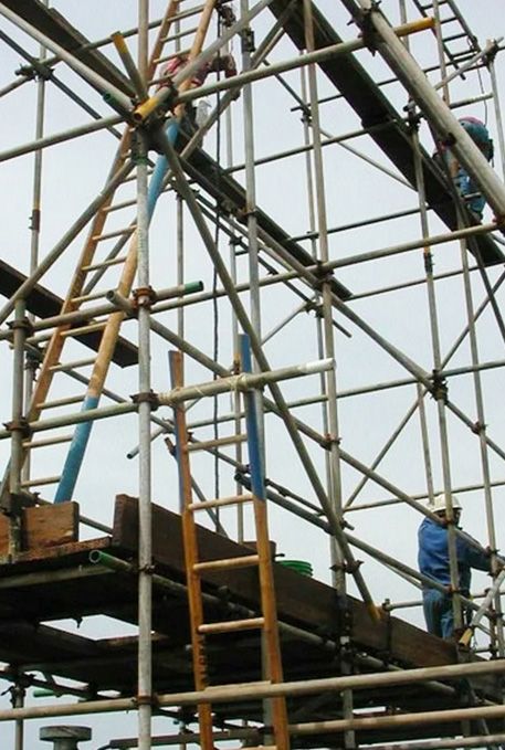 Scaffolds for Access Staircase