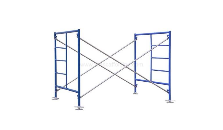 What are the advantages of steel frame scaffolding?